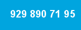 929 890 71 95 929 890 71 95